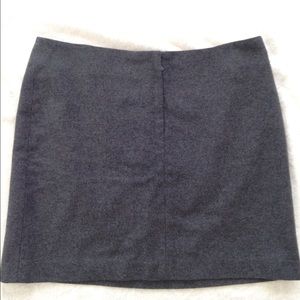 J.Crew grey wool skirt