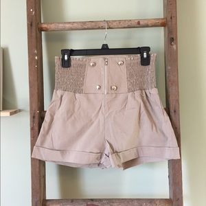 High wasted shorts