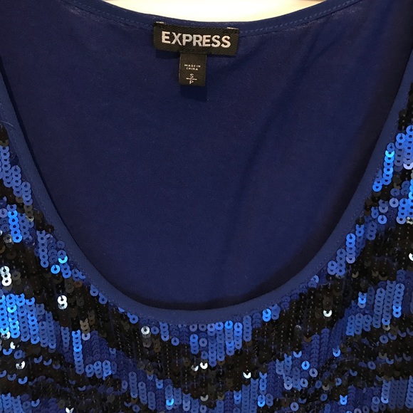 Express Tops - Beautiful EXPRESS tank top with sequins Express Tops - Beautiful EXPRESS tank top with sequins