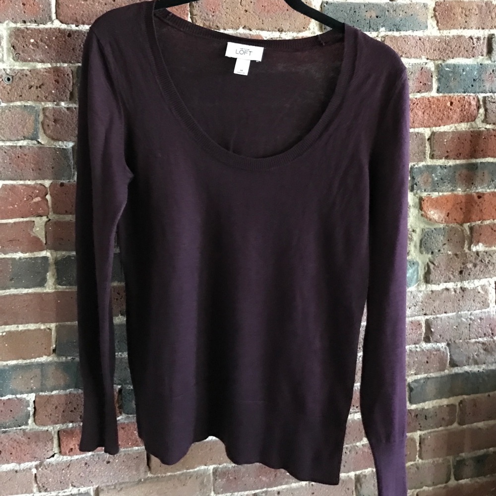 LOFT Lightweight Knit Sweater, Medium