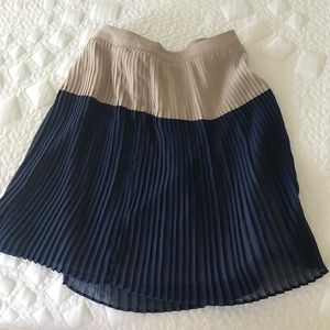 Pleaded skirt