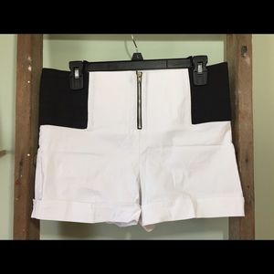 High waisted shorts