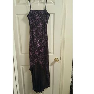 Purple formal dress