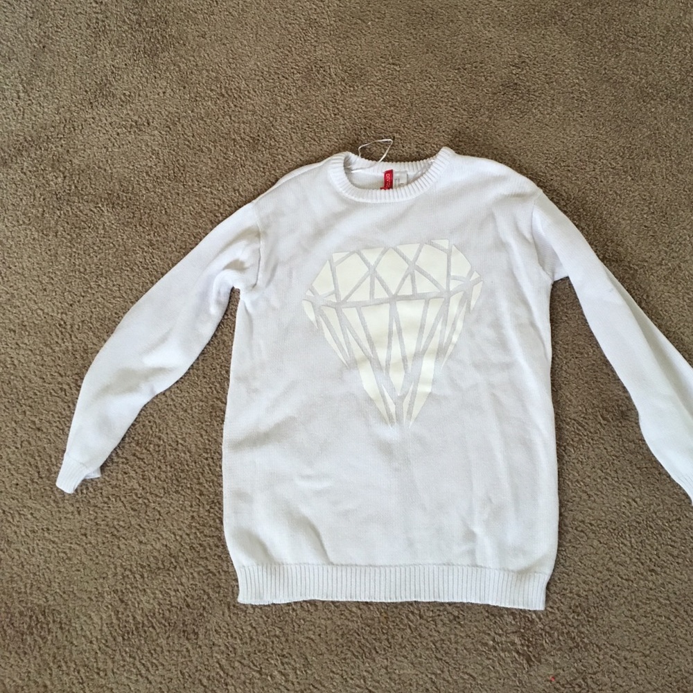 White sweater