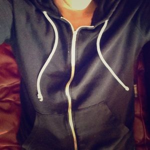 Black hoodie