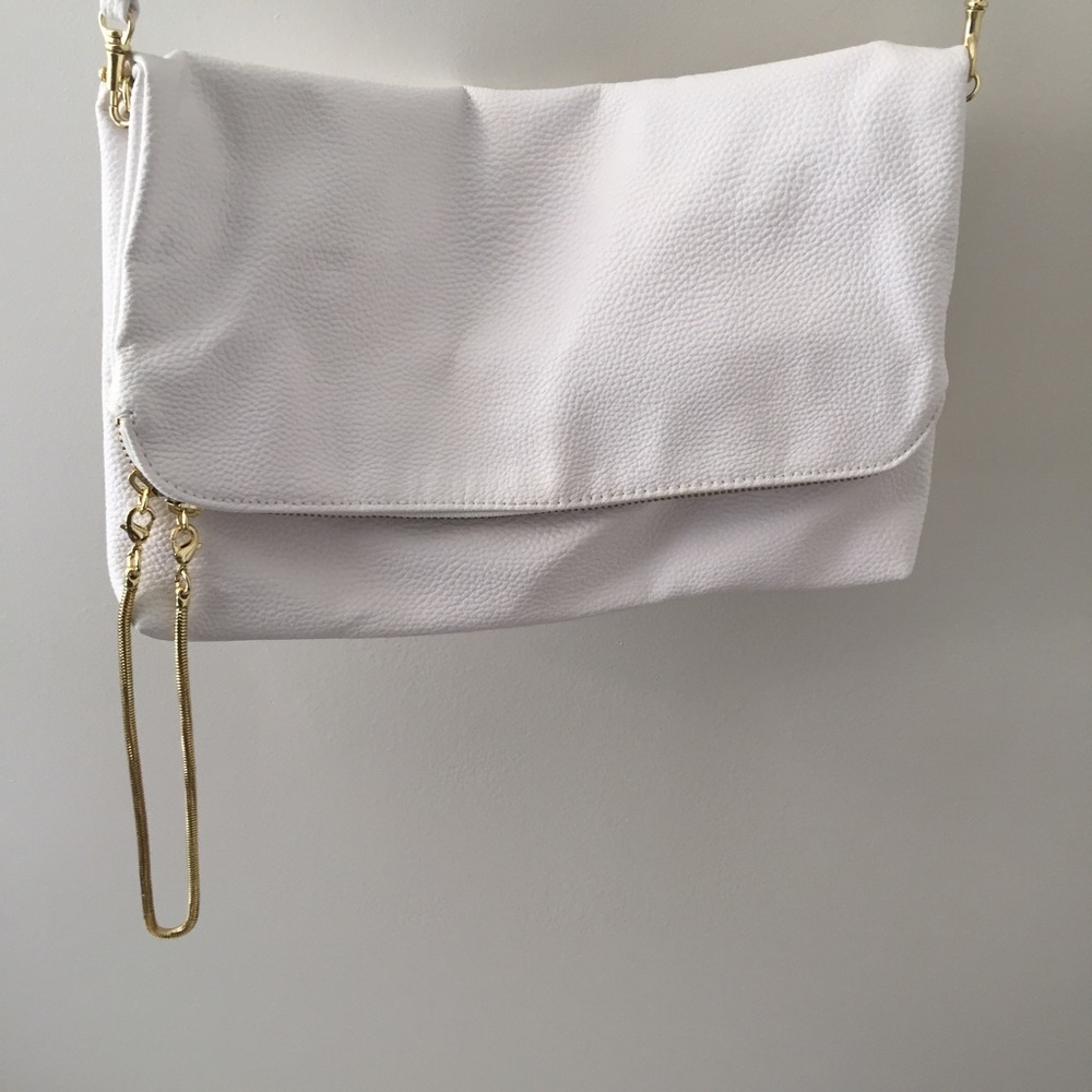 White H&M cross body purse.