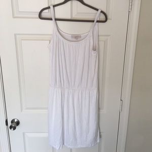 Loft White Dress