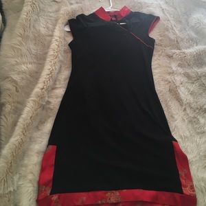 Beautiful sexy short Asian style dress