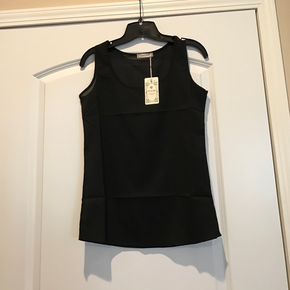 liva girl Tops - Sheer black tank top liva girl Tops - Sheer black tank top