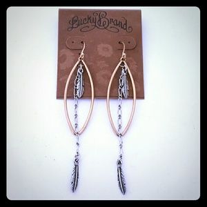 Lucky Brand earings. Dangling.