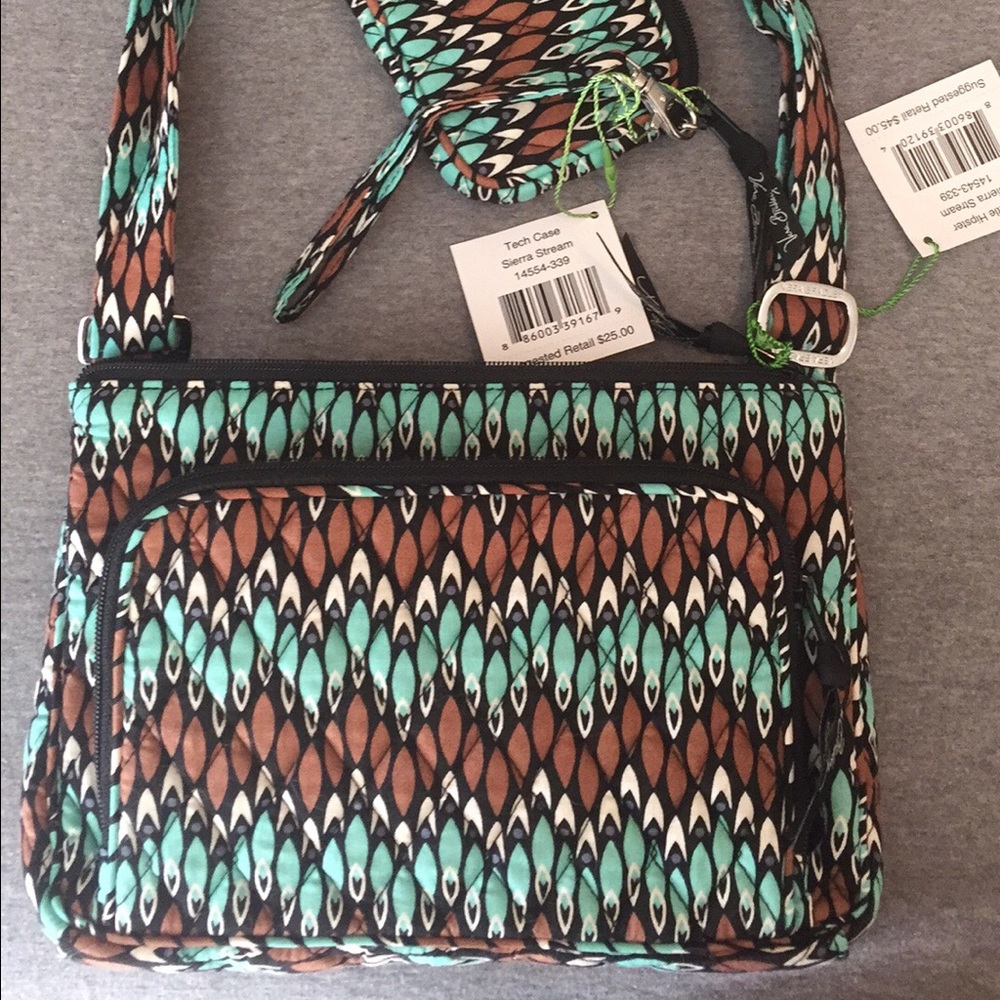 Vera Bradley Hipster and wristlet