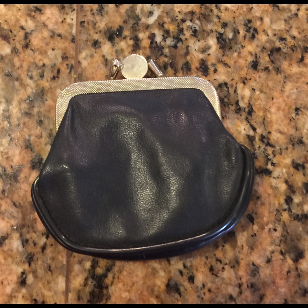 Vintage leather pouch