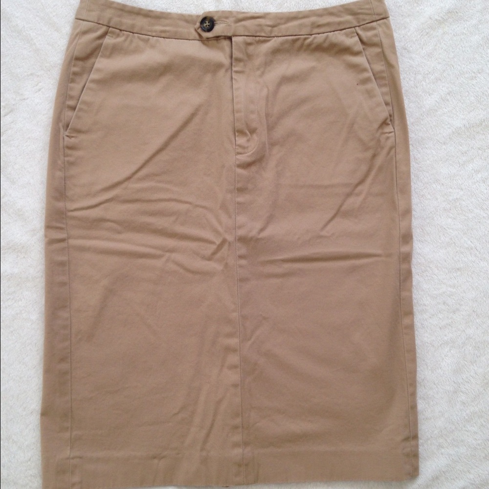 Tan skirt