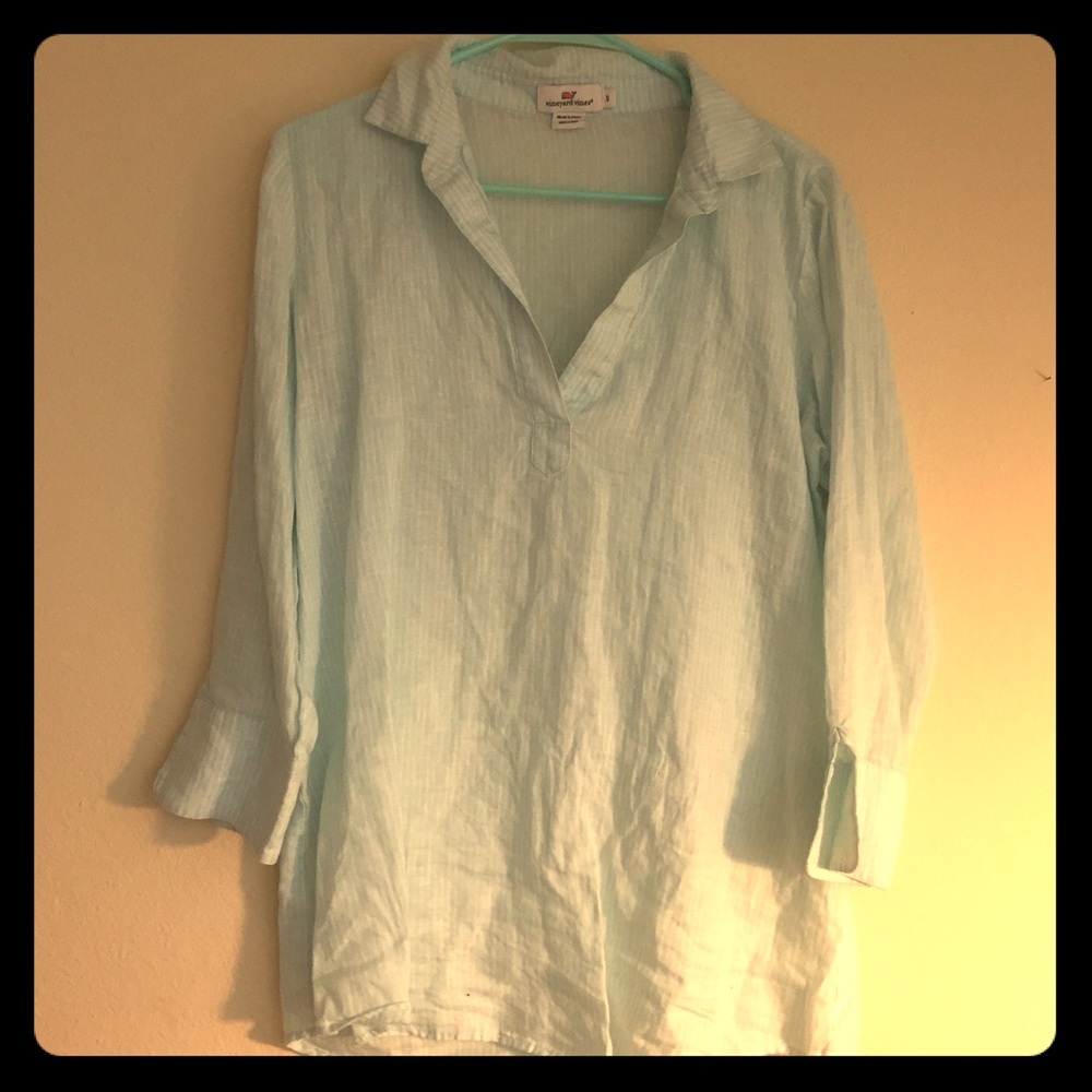 Vineyard Vines 3/4 button up!