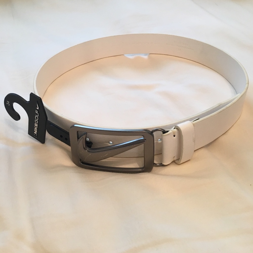Men's Nike Golf Belt White Size 34