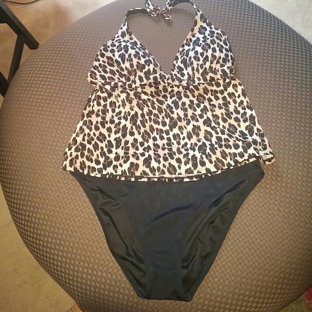 Victoria Secret 2 pc Tankini Sz XL