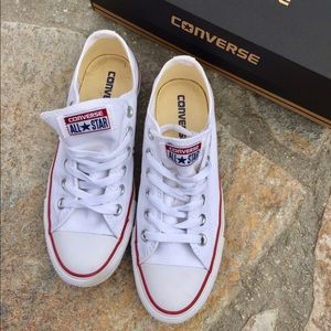 Converse - White, Size 6.5, used/good condition.
