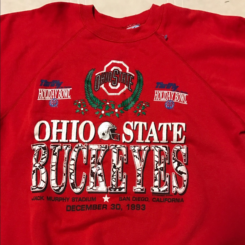 1993 vintage Ohio state buckeyes holiday bowl