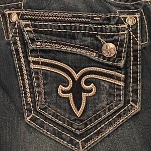 Men's Boot Cut Rock Revival Jeans from the Buckle
