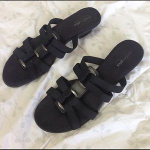 Black sandals