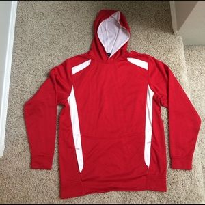 Hooded pullover sweatshirt
