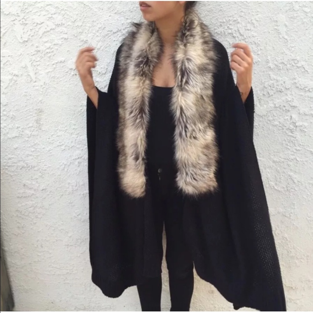 Merona Faux Fur Cape