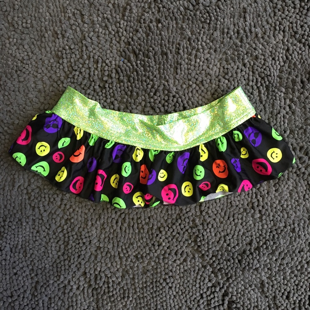 Disco cheekz rave skirt