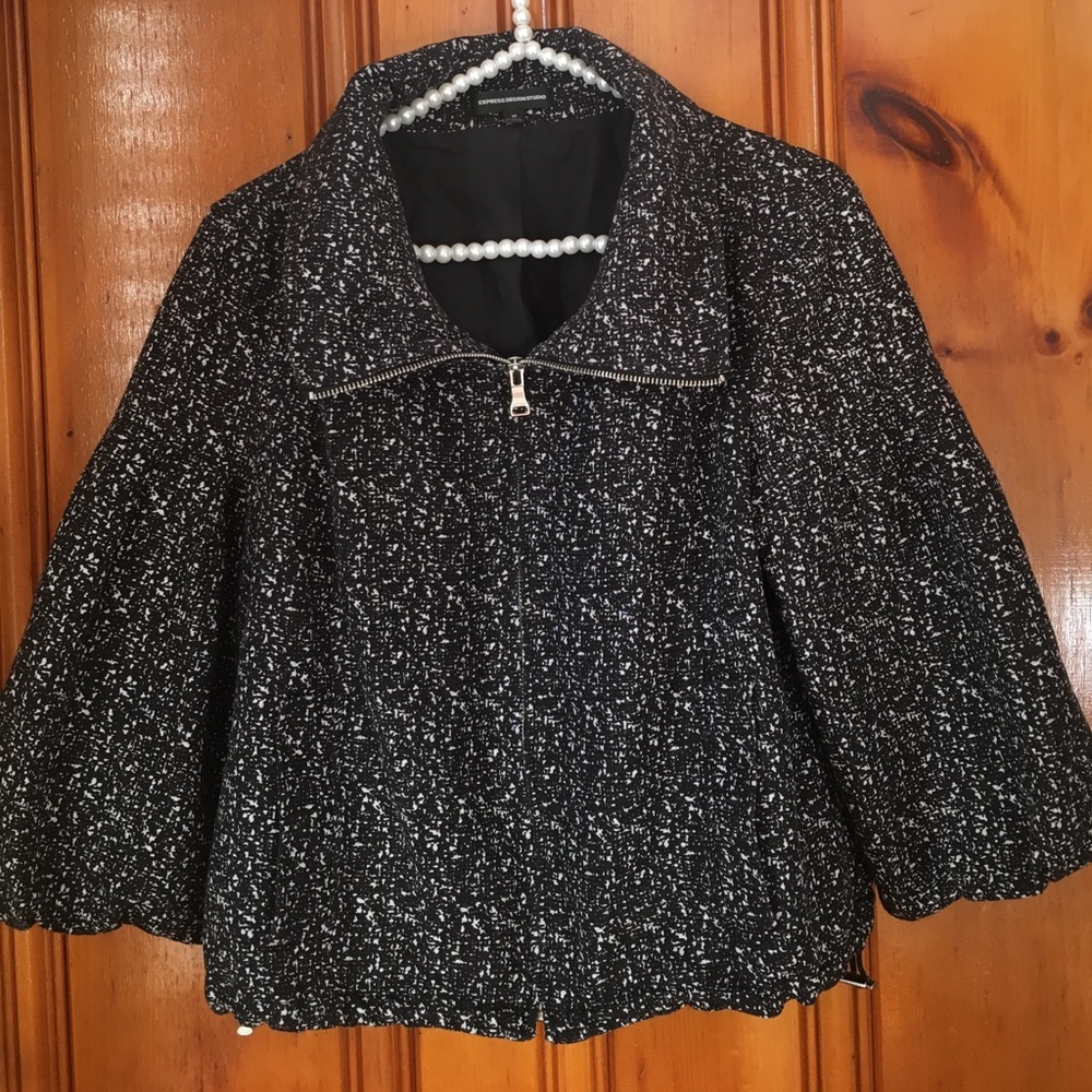 Express Design Spring/Fall Light Jacket Size 10 - image 1