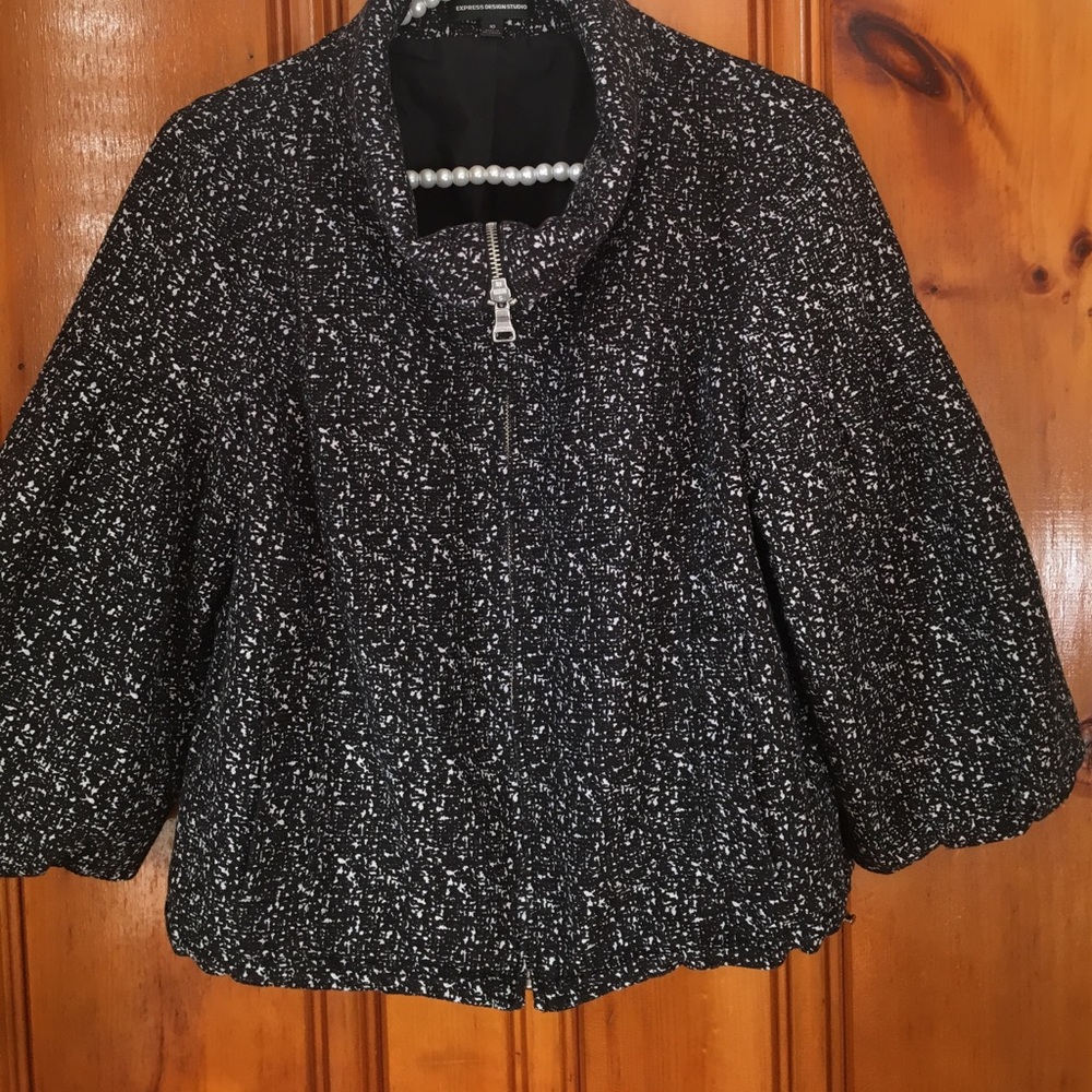 Express Design Spring/Fall Light Jacket Size 10 - image 3