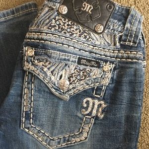 MISS ME boot cut jeans