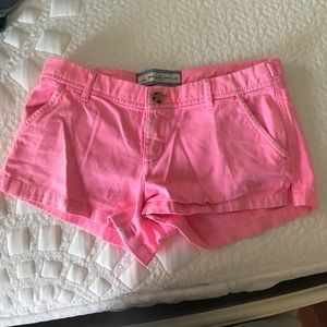 Pink shorts