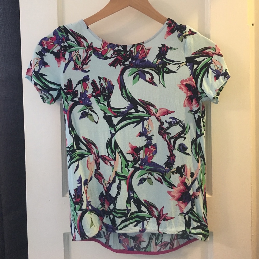 Floral blouse | Violet + Claire