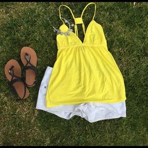 🌞strappy yellow tank top - Billabong