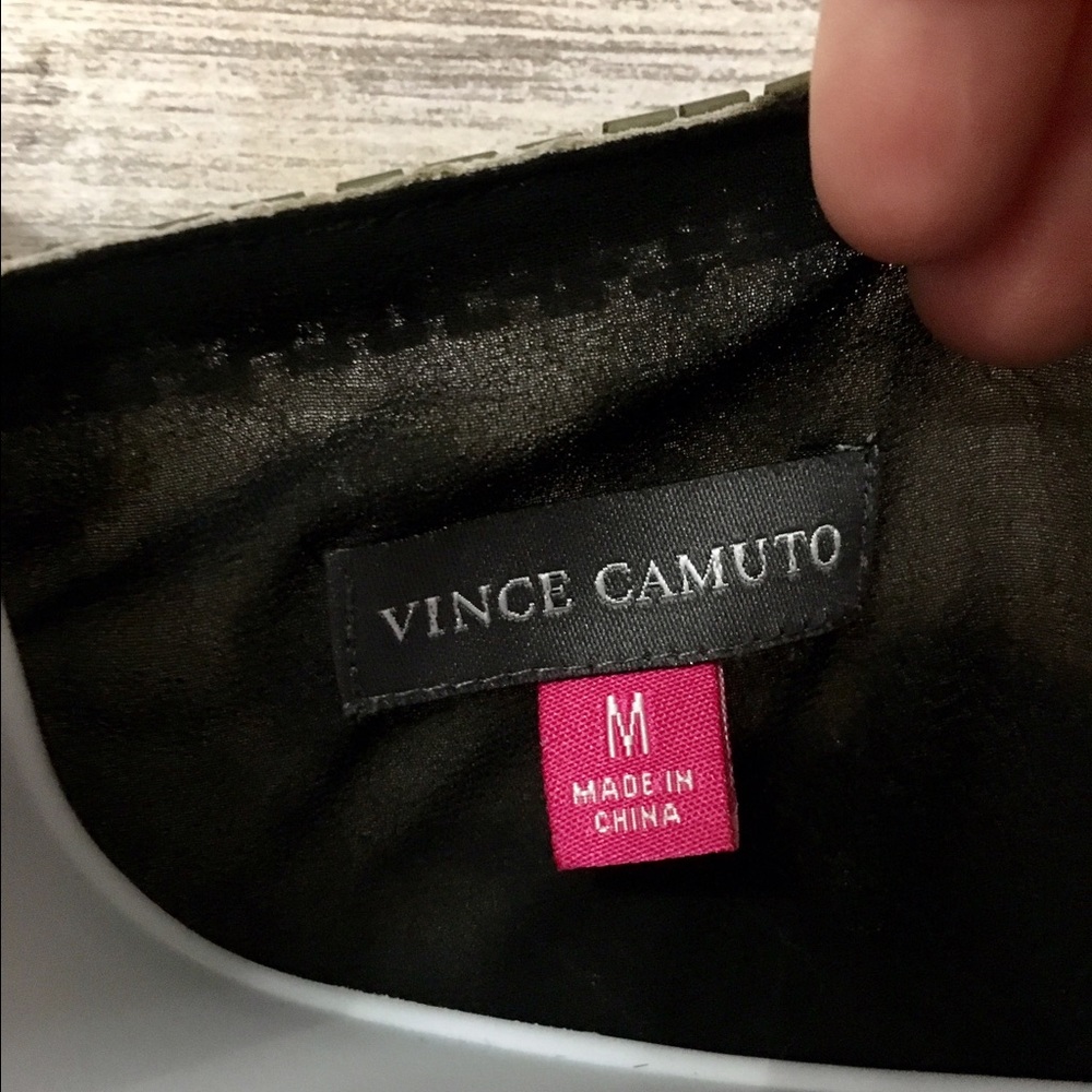 Vince Camuto Camo Sequin Top - Picture 5 of 5