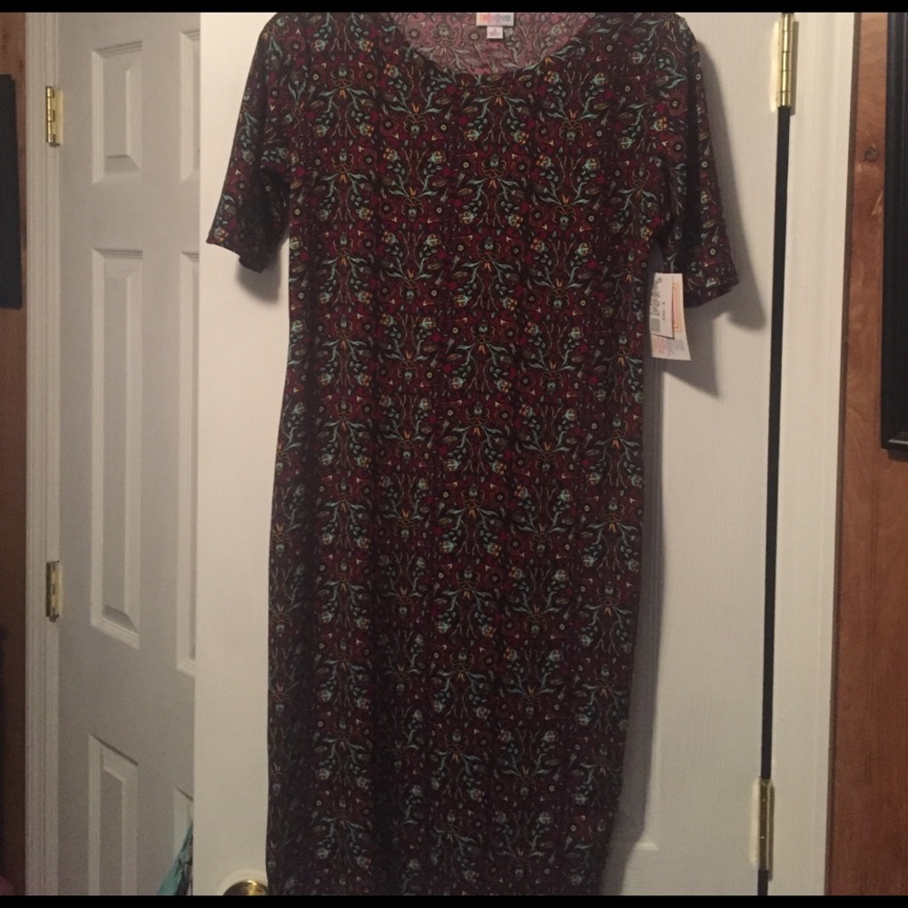LuLaRoe Julia dress, NWT