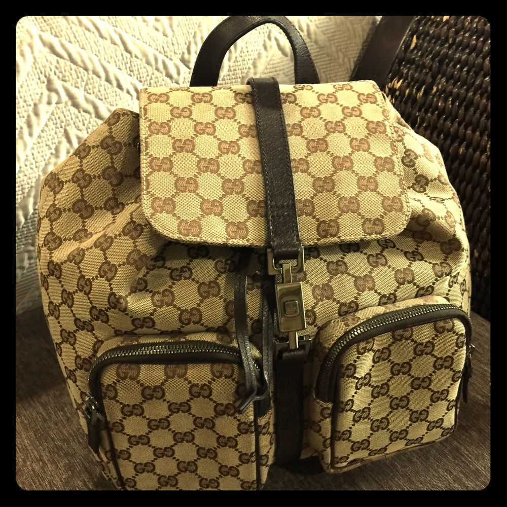 STILL FOR SALE Authentic GUCCI Canvas Backpack