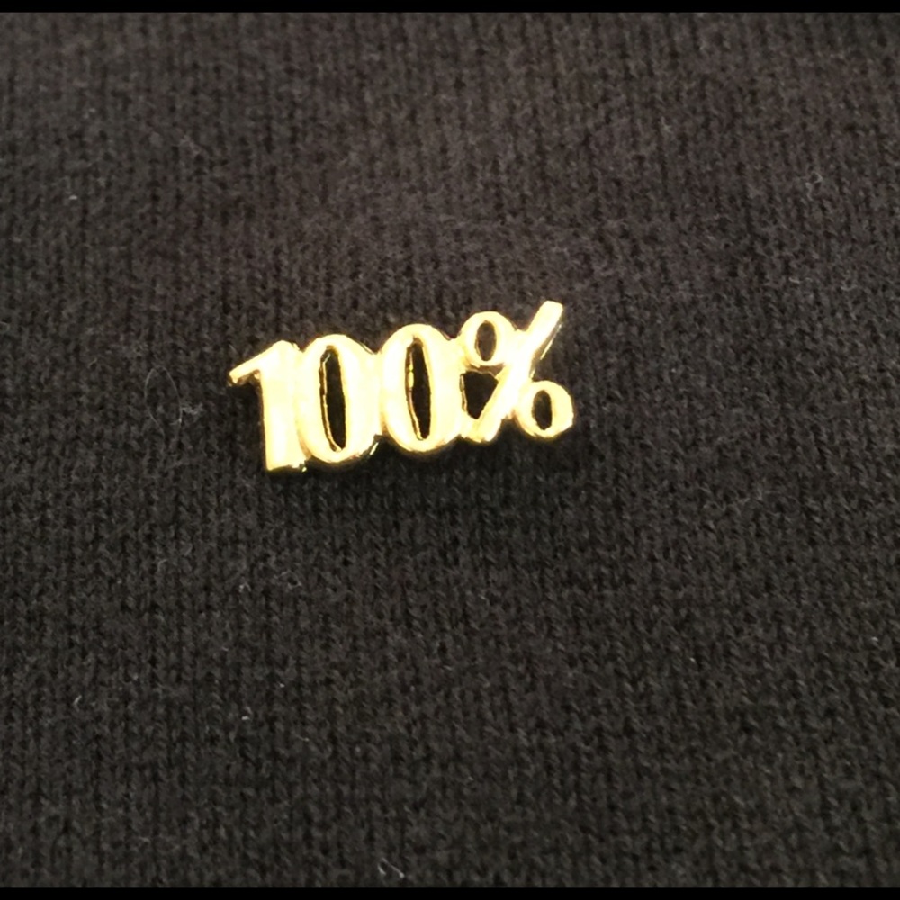 100% pin