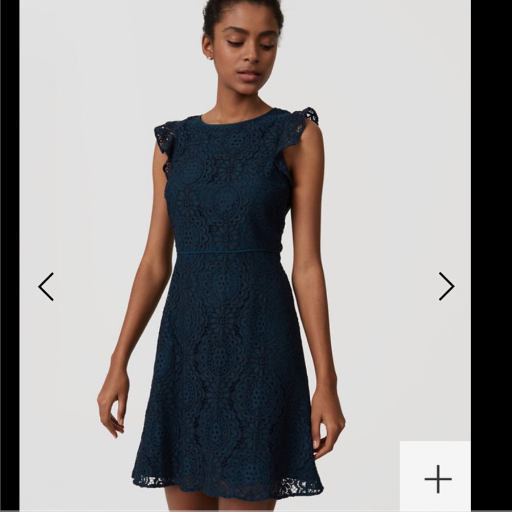 Lace Flutter Dress