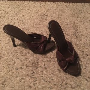 Cathy Jean slip on heels