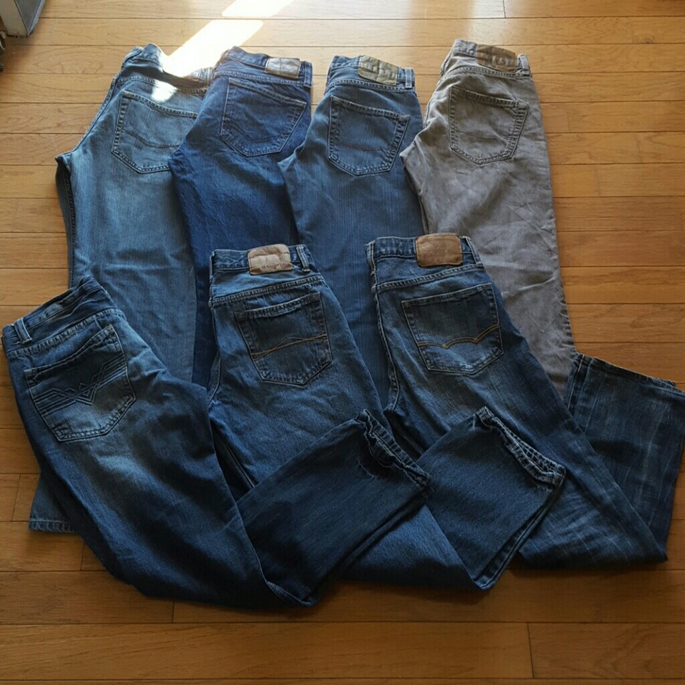 7NICE BUNDLE MEN'S JEANS 29/30 SKINNY SLIM STRAIGH