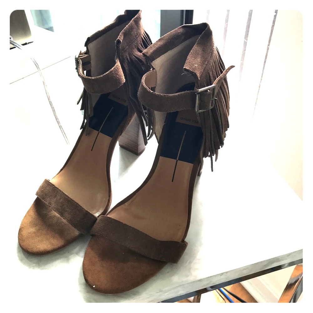 Dolce Vita fringe heel