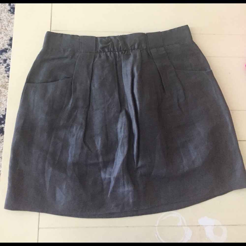 Gray jcrew skirt size 4