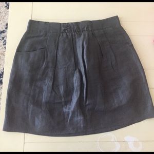 Gray jcrew skirt size 4
