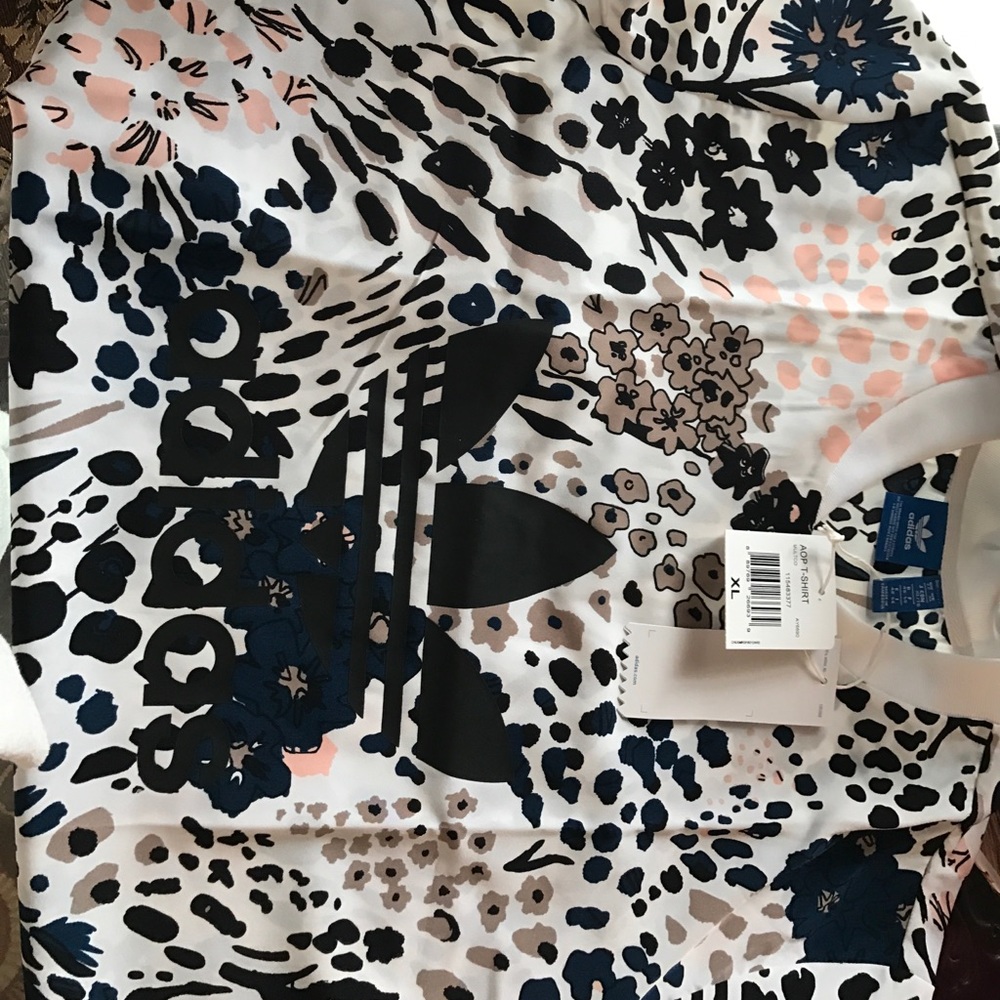 Authentic Adidas Multi Color Tshirt Jersey