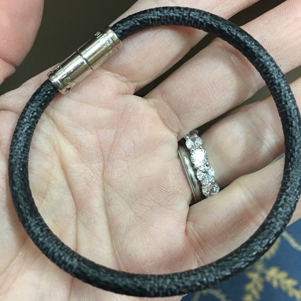 Louis Vuitton Leather Bracelet