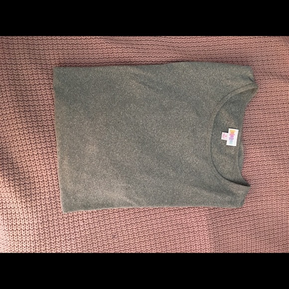 Lularoe Small Gray Irma - Picture 1 of 2