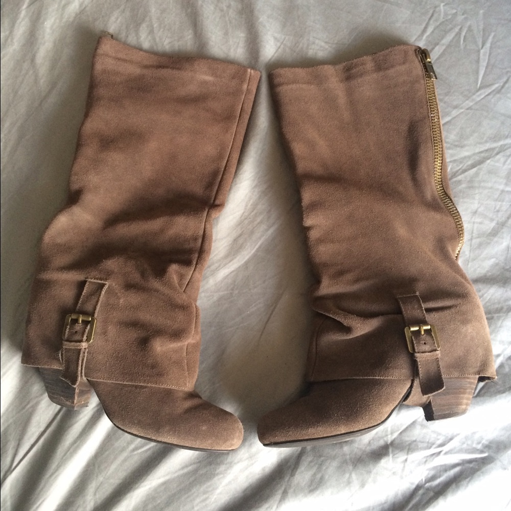 Naught Monkey heeled boots