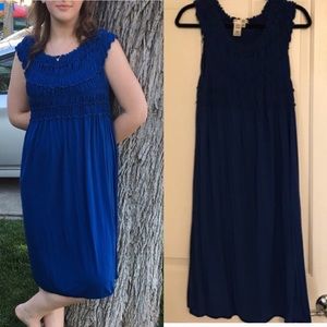 Adorable blue Max Studio dress XL