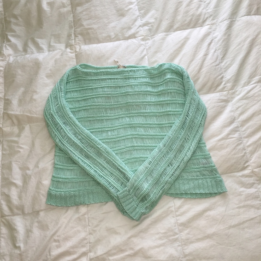 Mint Green Sweater