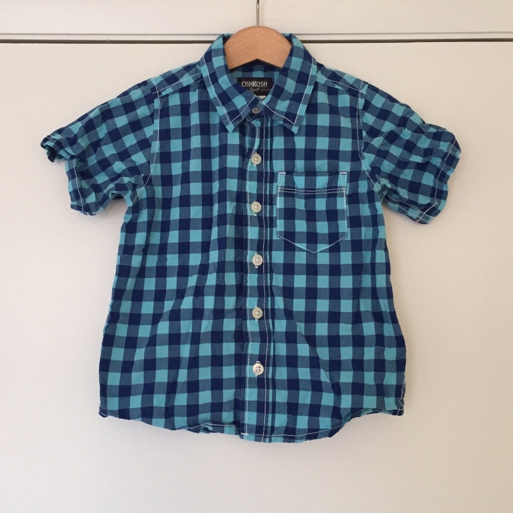 OshKosh B'gosh Checked Button Down Shirt